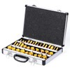 1/2 Shank Router Bit Set of 35 Pieces,Tungsten Carbide Router