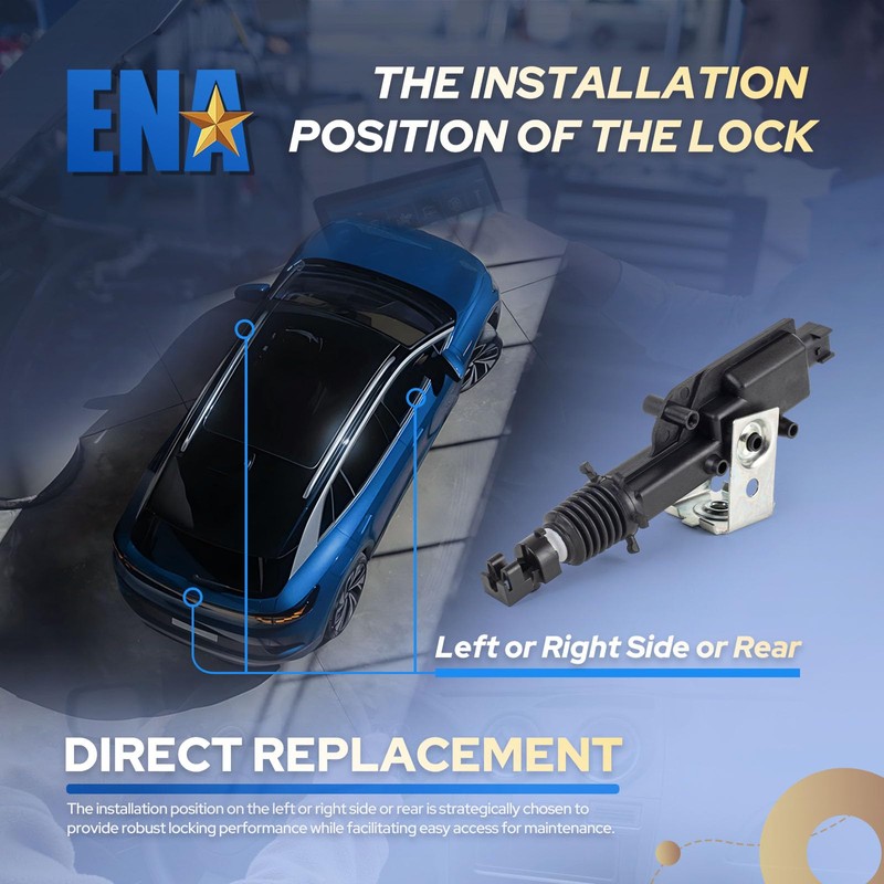ENA Power Door Lock Latch Actuator Front Left Right and