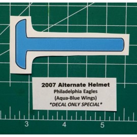2007 Special Philadelphia Eagles DIECUT Football Gumball Helmets *DECALS ONLY*