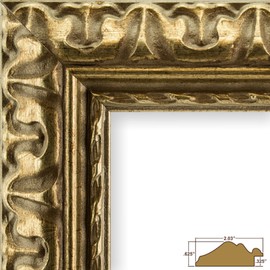 Craig Frames Bravado Ornate Antique Bronze Picture Frame, 20 by 27-Inch