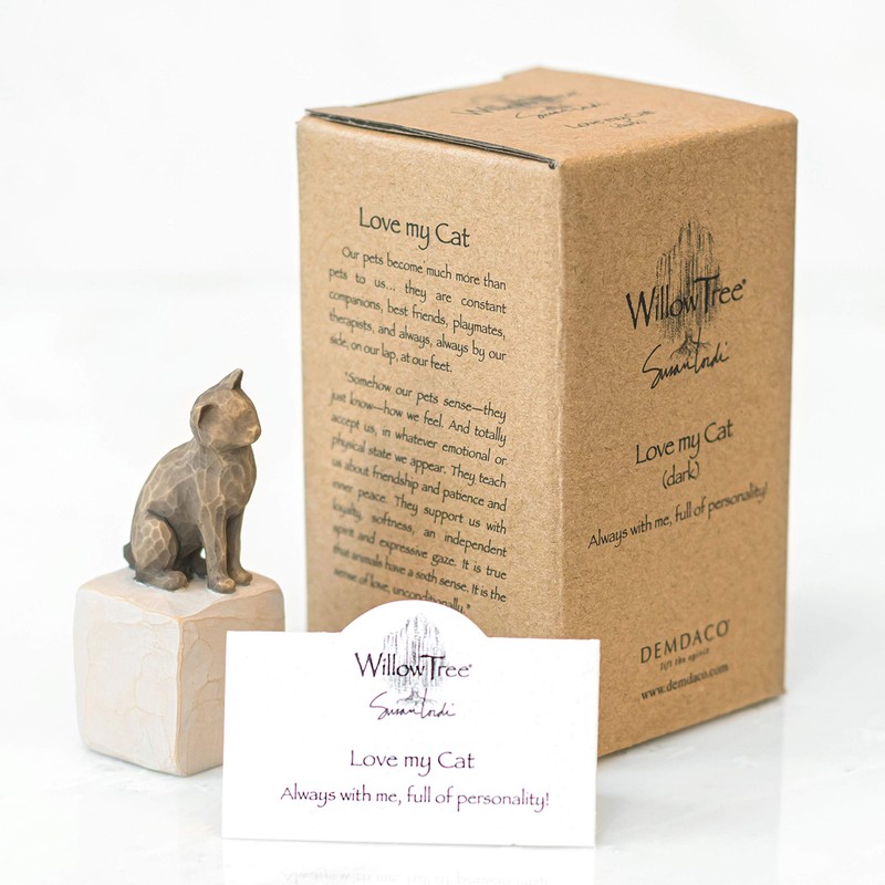 Willow Tree Love My Cat Figurine