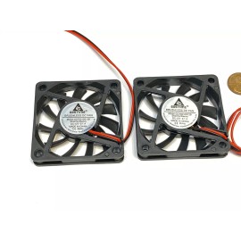 endlessparts 2 GDStime 12v Cooling Fan 6010 PC DC Computer Case CPU 6cm 60mm 10mm 2pin WD A11