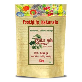 Foothills Naturals Gotu Kola Cut Leaves 200g Wildcrafted
