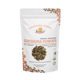 Sewanti Organic Gokshura Powder NPN 80090902/Raw Tribulus Terrestris/ 200g
