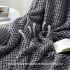 Bedsure Cooling Cotton Waffle King Size Blanket - Lightweight Breathable