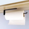 On and Off Premium Kitchen Roll Holder, No Drilling Required,