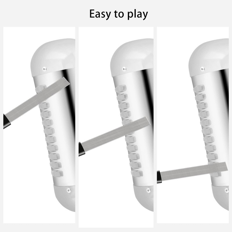 EASTROCK Guiro Scraper Latin Percussion Comb-Style Scraper 12 Inch Professional