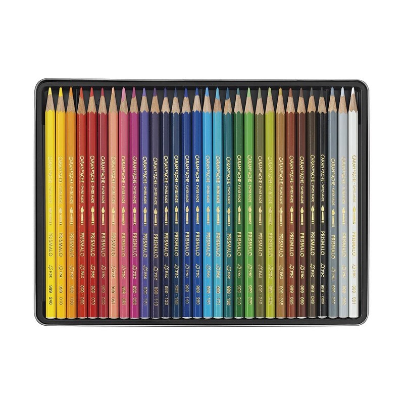 Caran D'ache Prismalo Aquarelle Colour Pencil - Assorted (Pack of