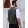 Gihuo Men's Fishing Vest Utility Safari Travel Vest with Pockets