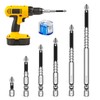 High-Magnetic Screwdriver Drill Bit Set, 6 Pcs Anti-Slip Impact Bits