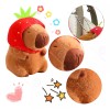 Dolores Peluche Capibara Animal Capybara Niños Bebe Regalo
