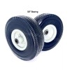 SD Set of Two(2) 4.10/3.50-4 Flat Free Sawtooth Utility Tire