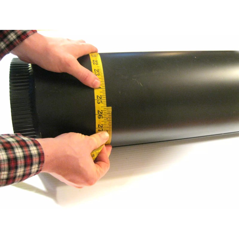 Tred-Not Copper Stovepipe Heat Exchanger Radiators 8" dia Stove Pipe