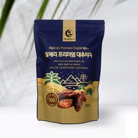 프리미엄 유기농 알제리 대추야자 선물용, 500g, 1개 Premium Organic Algerian Dates Gift Set, 500g, 1 Piece