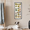 QUTREY Collage Picture Frame 4x6, 20 Opening Black Large Photo