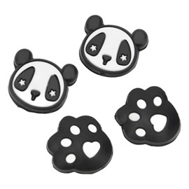 Tennis Racket Shock Absorbers Tennis Racket DampenerSilica Dampners for Tennis Rackets,Tennis Shock AbsorbersforVibration Dampeners (Panda and Claw Shape)