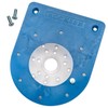 Compact Router Insert Plate Kit for Convertible Benchtop Router Table