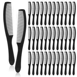 Hair Combs Individually Wrapped, 50 Pack Disposable Combs Bulk for Homeless, Charity, Nursing Home