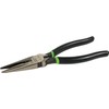 Greenlee 0351-08SD Long Nose Pliers/Side Cutting with Stripping Hole, Dipped