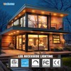 VOLISUN 24 Pack 4 inch Recessed Lighting, 5CCT LED Black