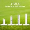 Dgwerko Driving Range Rubber Tees, Golf Rubber Tee for Mat,