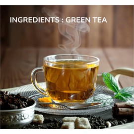 Natural Green Tea leaves 20 Count (Pack of 2), Biodegradable Pyramid Tea Bags, 100% Pure High Grown, Whole Loose Leaf, Mild Caffeine, Healthy Green Tea Bags