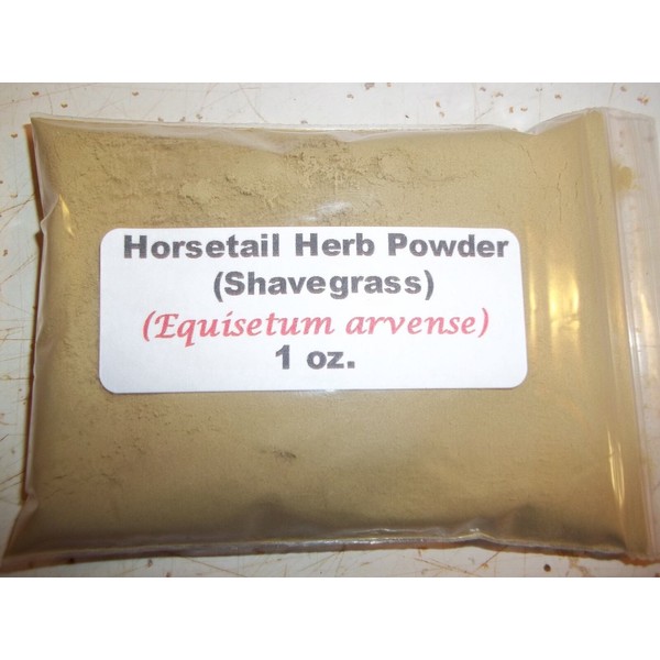 Horsetail Herb Powder 1 oz. Horsetail Herb Powder - Shavegrass (Equisetum Arvense)