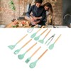 12PCS Kitchen Utensil Set Silicon Cooking Utensils Set with Holder