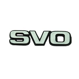 1984-1986 Mustang SVO Fender and Trunk Replacement Emblem