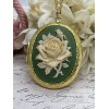 Fancy Fox Boutique St patricks Day Green Rose Celtic Gold