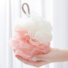 Soft touch giant shower ball 30g bathroom sponge towel 23ea