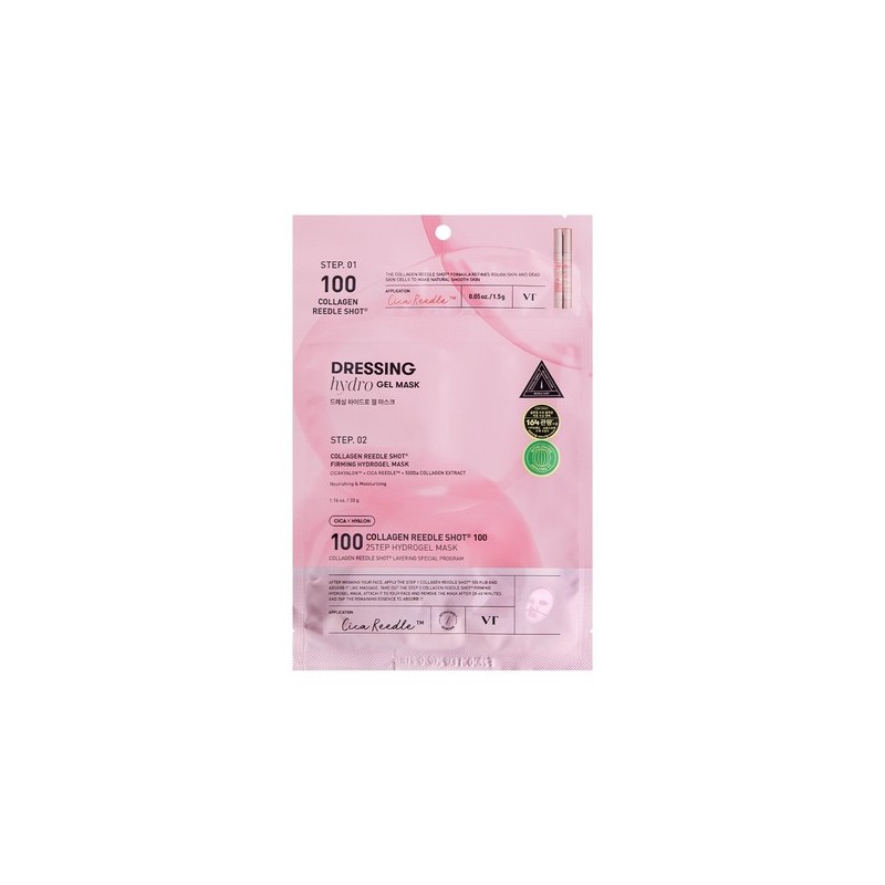 VT Riddle Shot 2-Step Hydrogel Mask 10 Sheets (Select 1