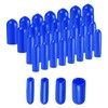 sourcing map 100pcs Round Rubber End Caps Protective Caps 2mm