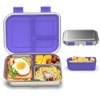 BABHAMNESS BABHAMNESS Stainless Steel Bento Box Kids, 3 Compartments Leak