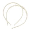 VINGTAINE HK-73 Pearl Headband Set of 2 Party Head Access,
