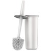 MR.SIGA Toilet Bowl Brush and Holder for Bathroom, White, 1