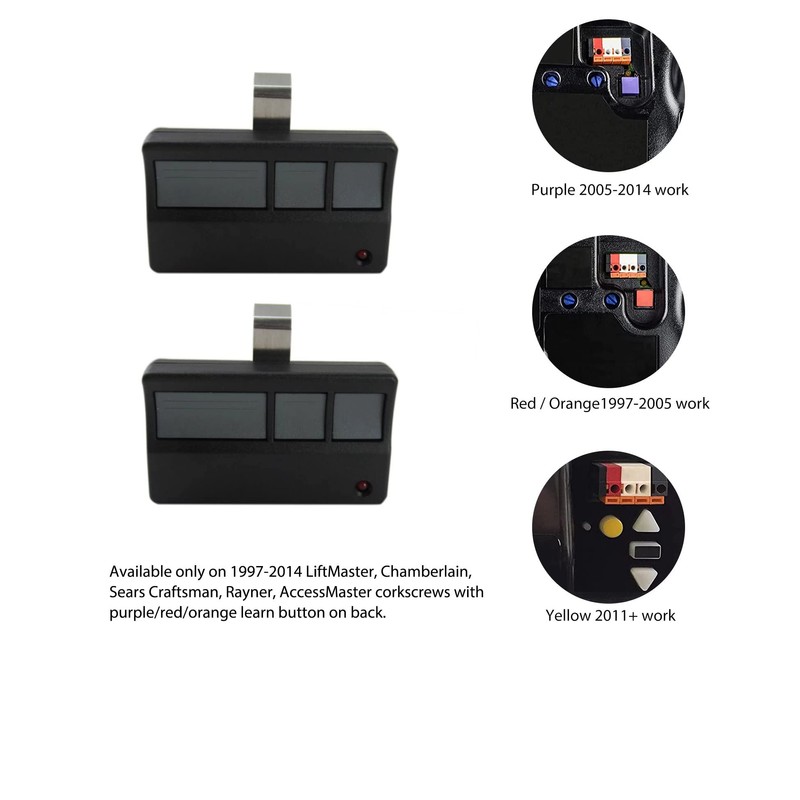 2 Replacement Compatible with Raynor 371RGD, 372RGD, 373RGD, 373PRGD, 377LG