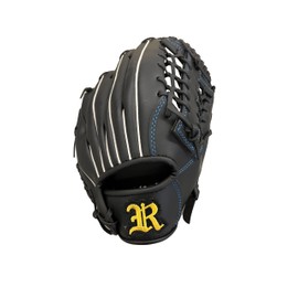 Soft Baseball Glove Glove for Right Throw, Kids and Juniors, All Round 10.5", Black, 462