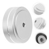 FUNOMOCYA Aluminum Speaker Isolation Feet Mat Subwoofer Vibration Reducing Base