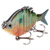 Bassdash SwimPanfish 2.5”/0.34oz Hard Bluegill Swimbaits Multi Jointed Topwater Trout