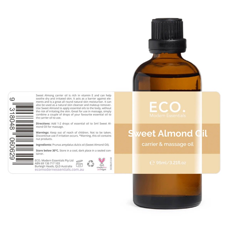 ECO. Modern Essentials Sweet Almond Carrier Oil, 95ml