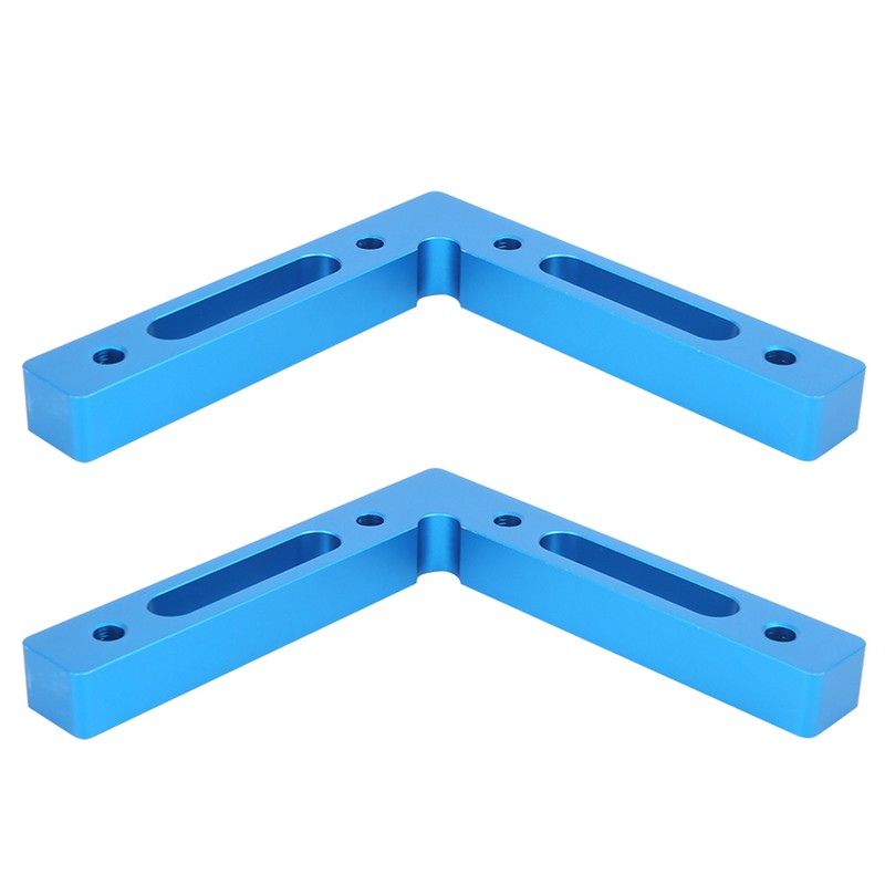 2Pcs/Set Aluminum Alloy Carpenter 90 Degree Right Angle Positioner Clamps