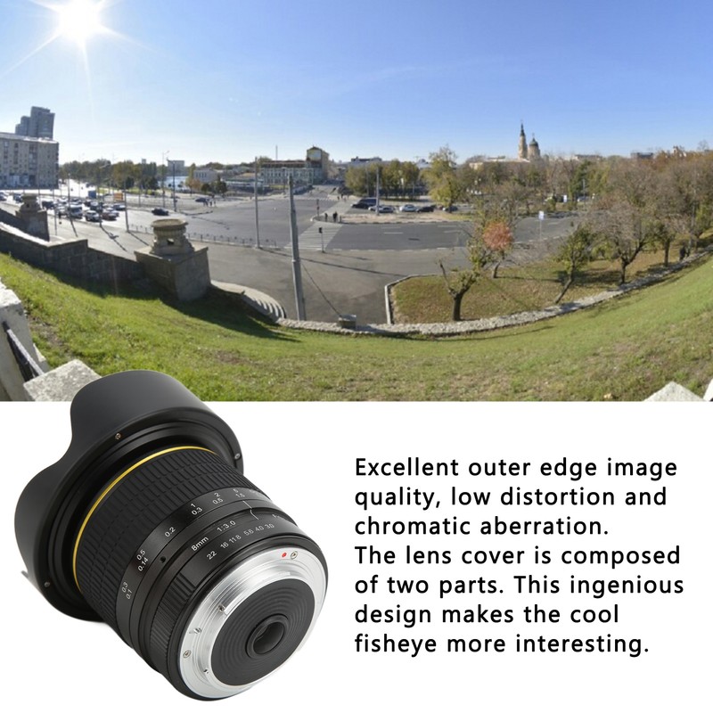 8mm F3 Ultra Wide Angle Fisheye Lens F Mount Manual