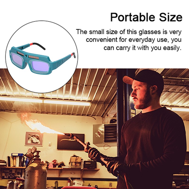 Solar Energy Auto Darkening Welding Glasses Argon Arc Welding Electric