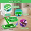 10 Pcs Dry And Wet Sweeping Cloths Mops,Reusable Mop Refill