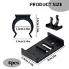 XIYING Kitchen Plinth Clips, Pack of 6 kickboard Clips with