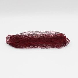 Ammoya Naturals African Exfoliating Net Sponge for Sensitive Skin, 45" Long african net sponge Lightweight Shower Personal Bath Accessory Smooth:_Burgundy