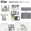 upFRAME Multi-Picture Frame, Stylish, 4 Pieces, Wall Hanging, Tabletop, Photo