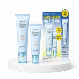 [Elasticity and glow] Goodal Houttuynia cordata soothing hyaluron sun serum 50ml + 20ml special set / [탄력광채] 구달 어성초 진정 히알루론 선세럼 50ml + 20ml 기획세트