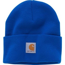 Carhartt Unisex Kids' Knit Beanie Watch Hat, Lapis Blue